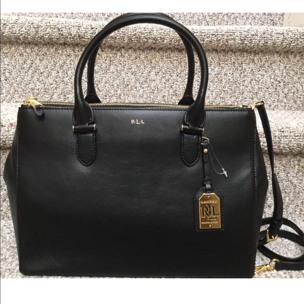 Ralph Lauren Black leather Bag